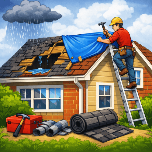 Roof repair 1.3